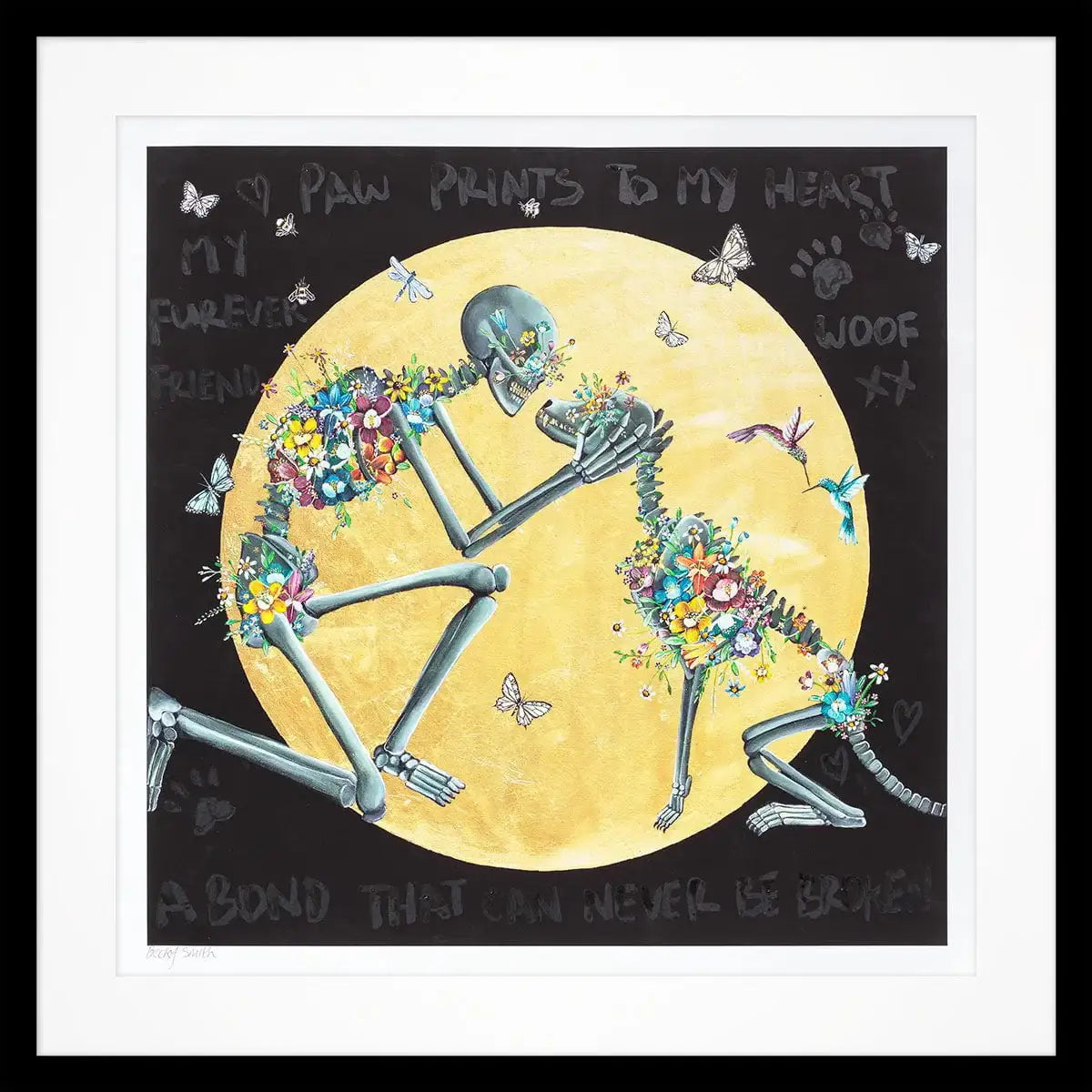 Paw Prints To My Heart - Artist Proof by artist Becky Smith - Wyecliffe Galleries