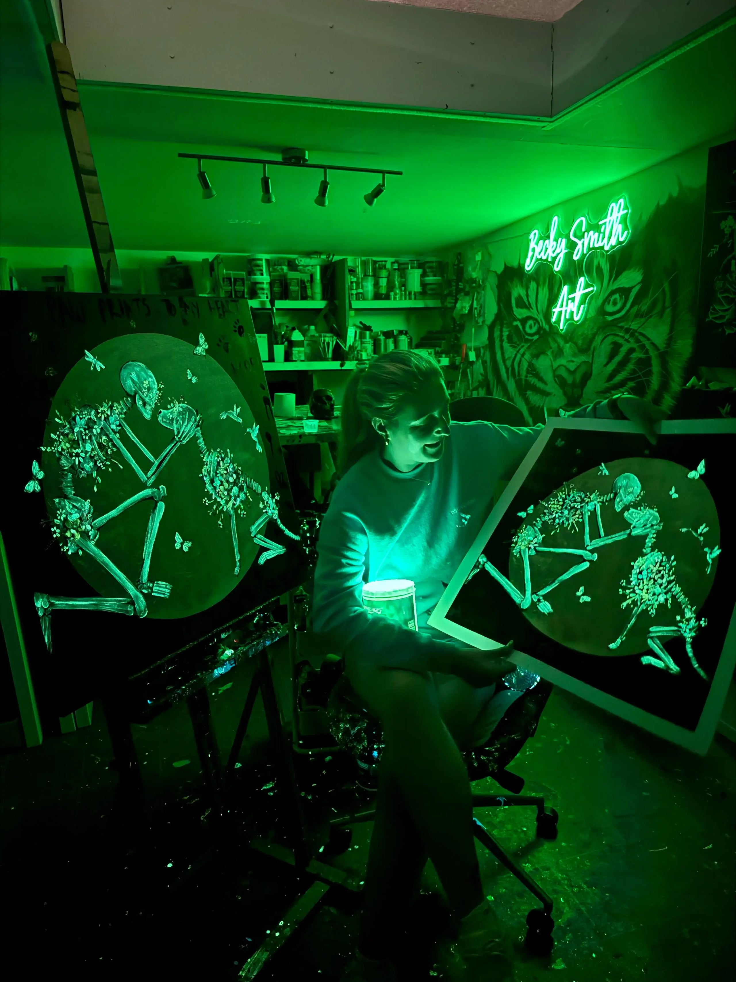 Paw Prints To My Heart - Artist Proof by artist Becky Smith - Wyecliffe Galleries