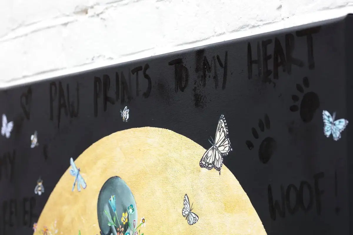 Paw Prints To My Heart - Deluxe Edition by artist Becky Smith - Wyecliffe Galleries