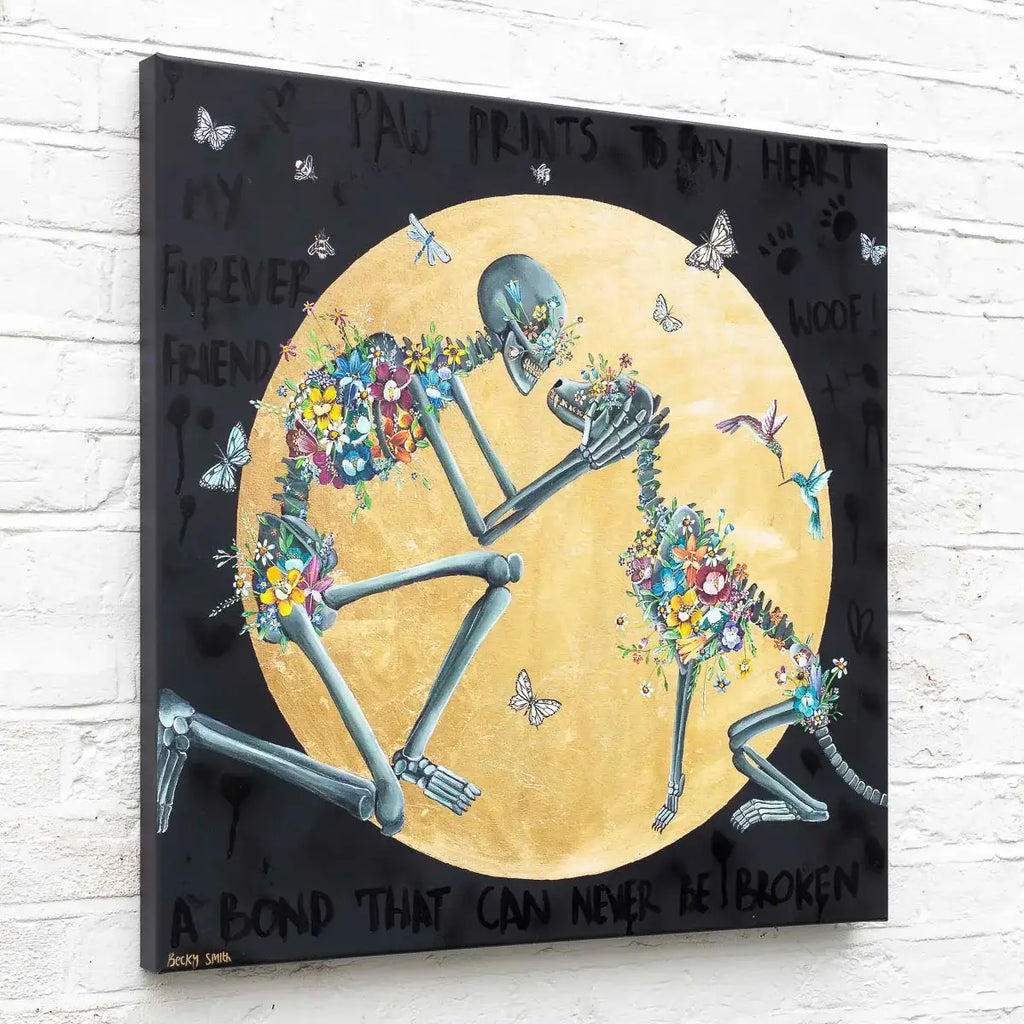 Paw Prints To My Heart - Deluxe Edition by artist Becky Smith - Wyecliffe Galleries