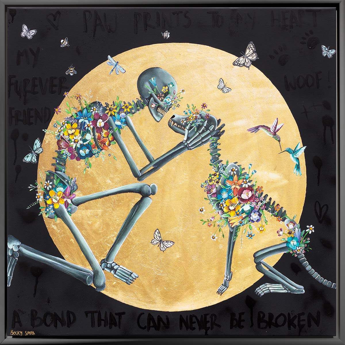 Paw Prints To My Heart - Deluxe Edition by artist Becky Smith - Wyecliffe Galleries