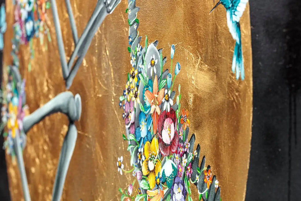 Paw Prints To My Heart - Original - SOLD by artist Becky Smith - Wyecliffe Galleries