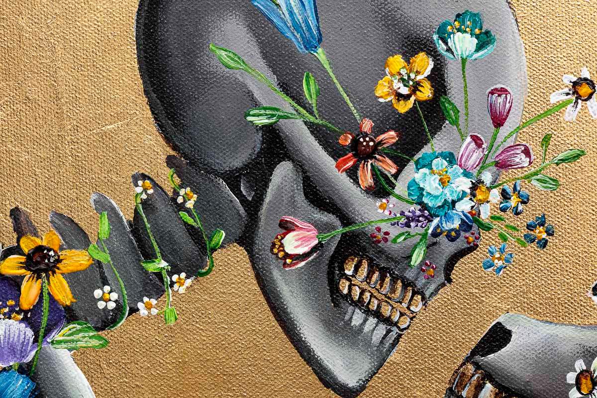 Paw Prints To My Heart - Original - SOLD by artist Becky Smith - Wyecliffe Galleries