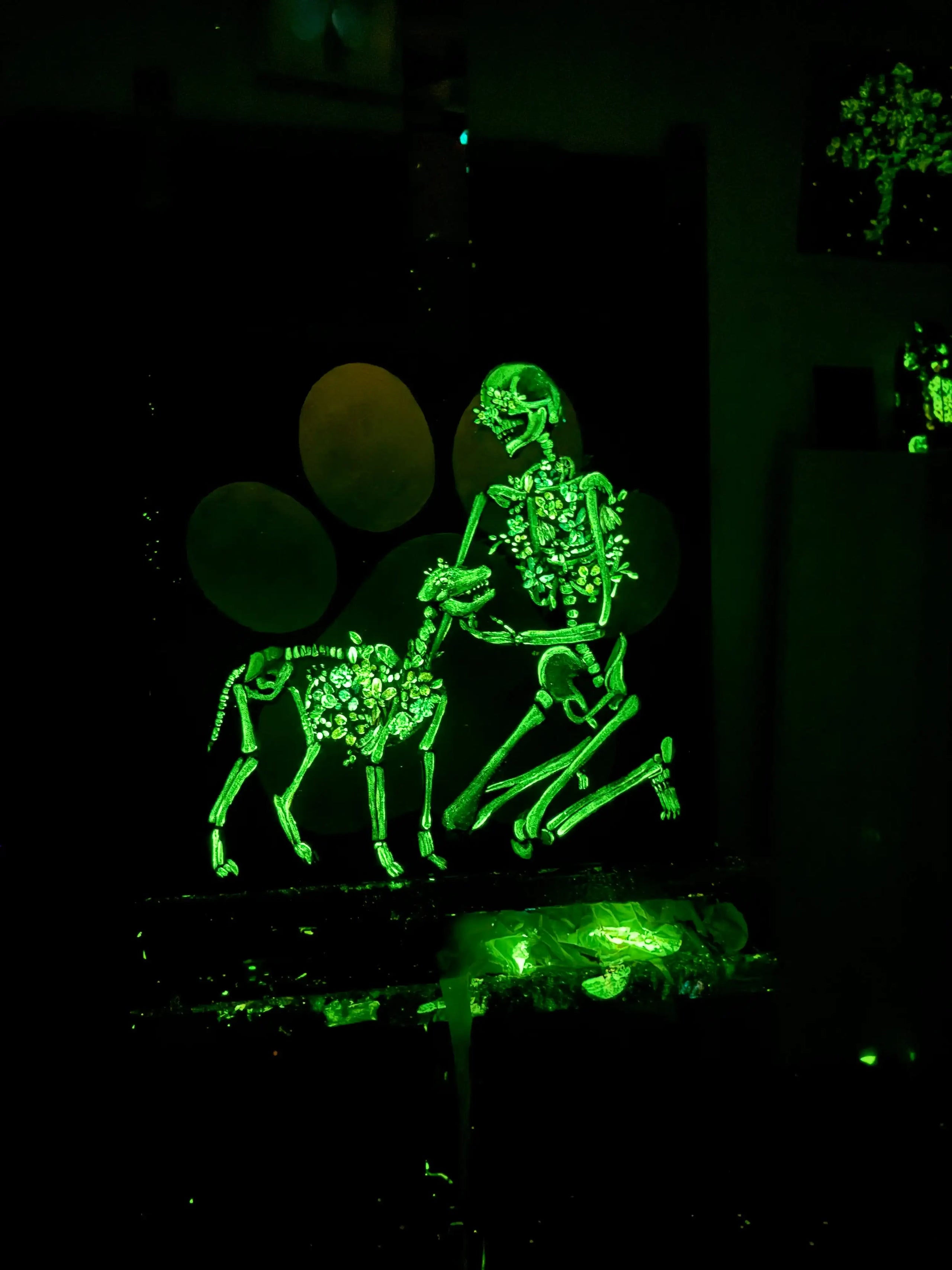 Paw-Some - Original - SOLD by artist Becky Smith - Wyecliffe Galleries