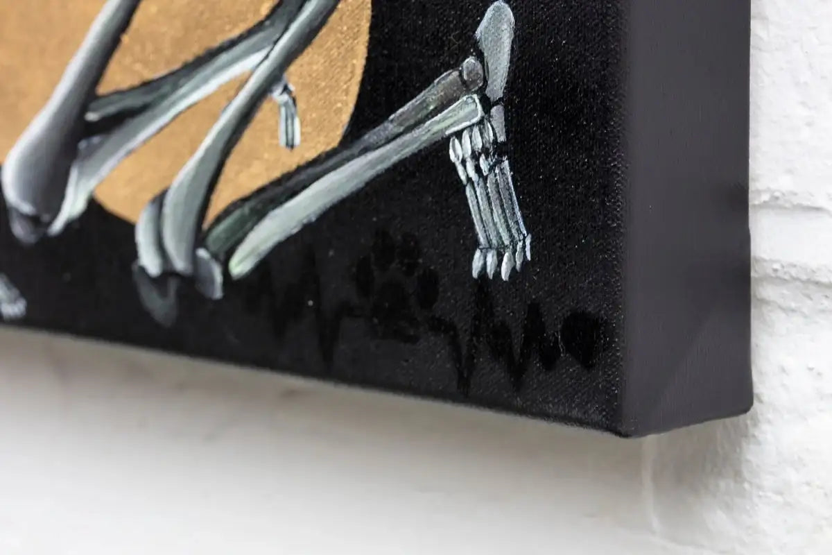 Paw-Some - Original - SOLD by artist Becky Smith - Wyecliffe Galleries