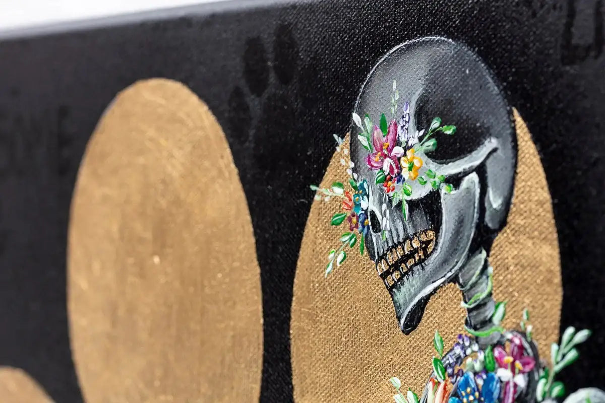 Paw-Some - Original - SOLD by artist Becky Smith - Wyecliffe Galleries