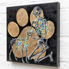 Paw-Some - Original - SOLD by artist Becky Smith - Wyecliffe Galleries