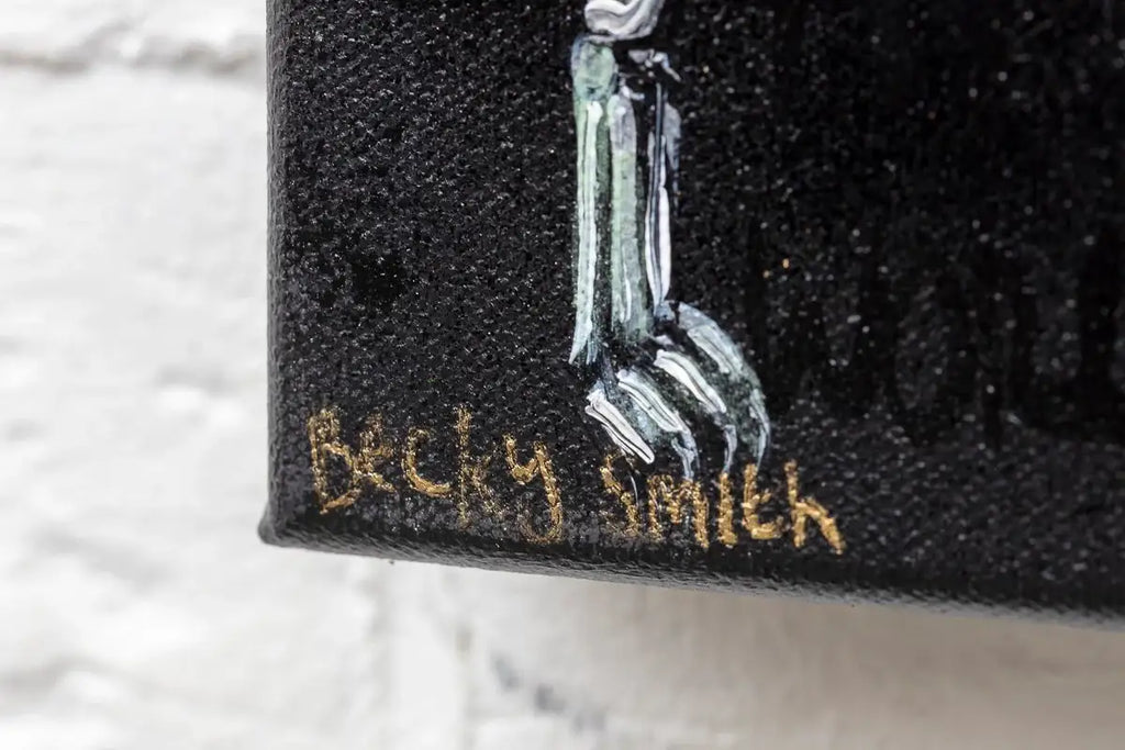 Paw-Some - Original - SOLD by artist Becky Smith - Wyecliffe Galleries