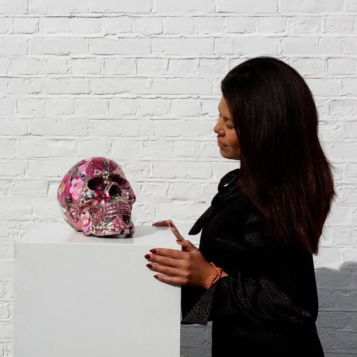 Pink Dreams - Original Sculpture - SOLD by artist Becky Smith - Wyecliffe Galleries