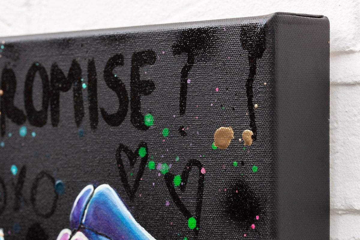 Pinky Promise - Original - SOLD by artist Becky Smith - Wyecliffe Galleries