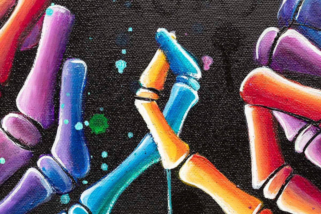 Pinky Promise - Original - SOLD by artist Becky Smith - Wyecliffe Galleries