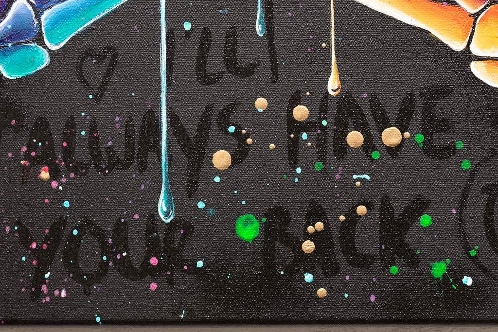 Pinky Promise - Original - SOLD by artist Becky Smith - Wyecliffe Galleries