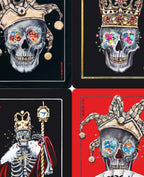 Playing Cards - Set of Four - Acrylic Edition - SOLD by artist Becky Smith - Wyecliffe Galleries