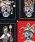 Playing Cards - Set of Four - Acrylic Edition Becky Smith