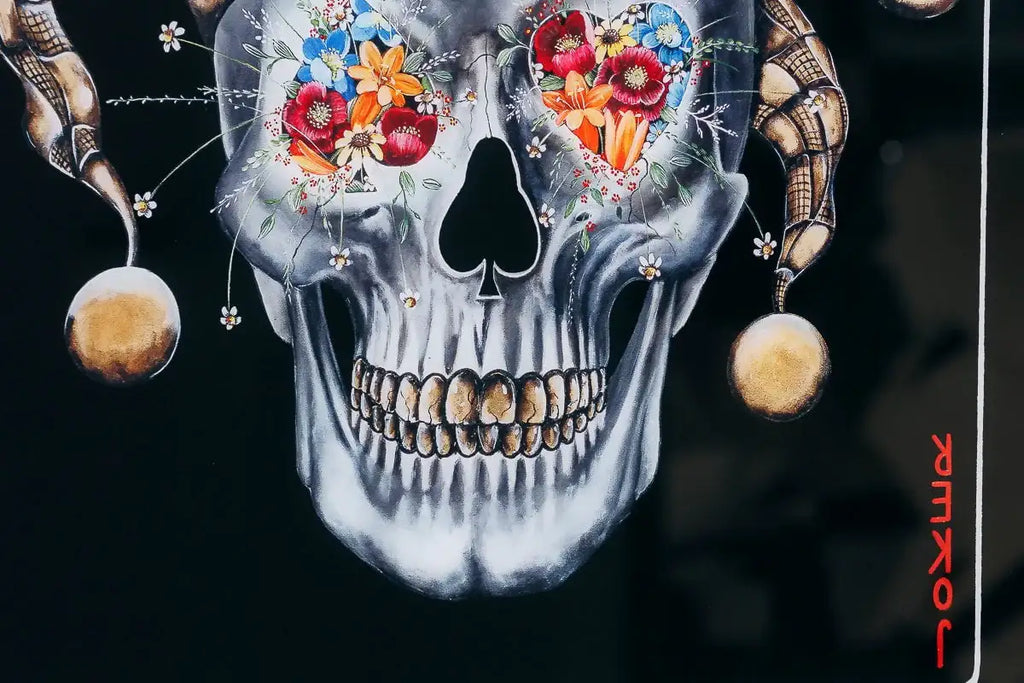 Playing Cards - Set of Four - Acrylic Edition - SOLD by artist Becky Smith - Wyecliffe Galleries