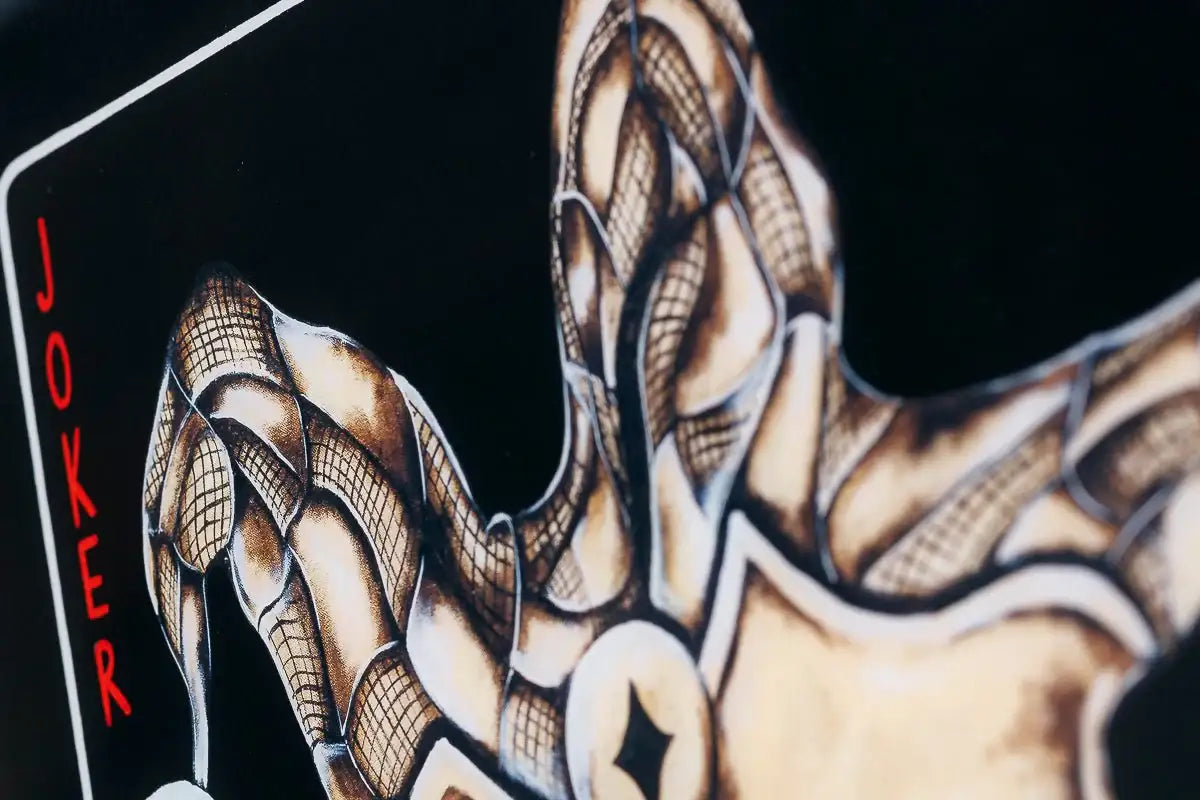 Playing Cards - Set of Four - Acrylic Edition - SOLD by artist Becky Smith - Wyecliffe Galleries