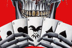 Playing Cards - Set of Four - Acrylic Edition - SOLD by artist Becky Smith - Wyecliffe Galleries