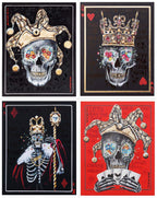Playing Cards - Set of Four - Artist Proof by artist Becky Smith - Wyecliffe Galleries
