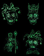 Playing Cards - Set of Four - Artist Proof by artist Becky Smith - Wyecliffe Galleries