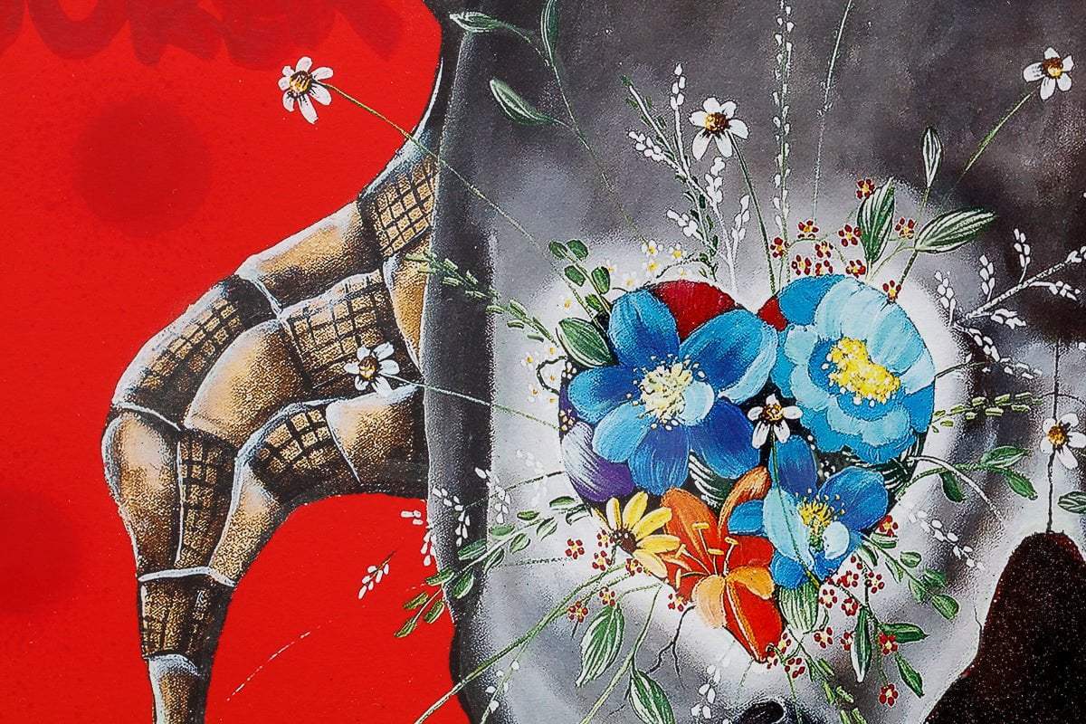 Playing Cards - Set of Four - Artist Proof by artist Becky Smith - Wyecliffe Galleries