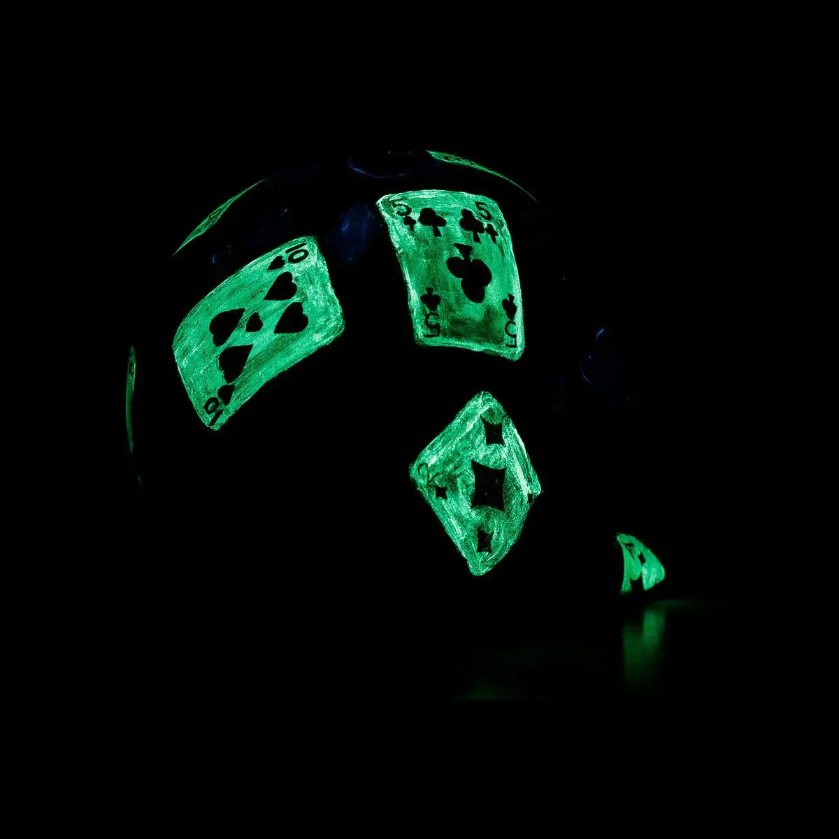 Poker Face - Original Sculpture - SOLD by artist Becky Smith - Wyecliffe Galleries