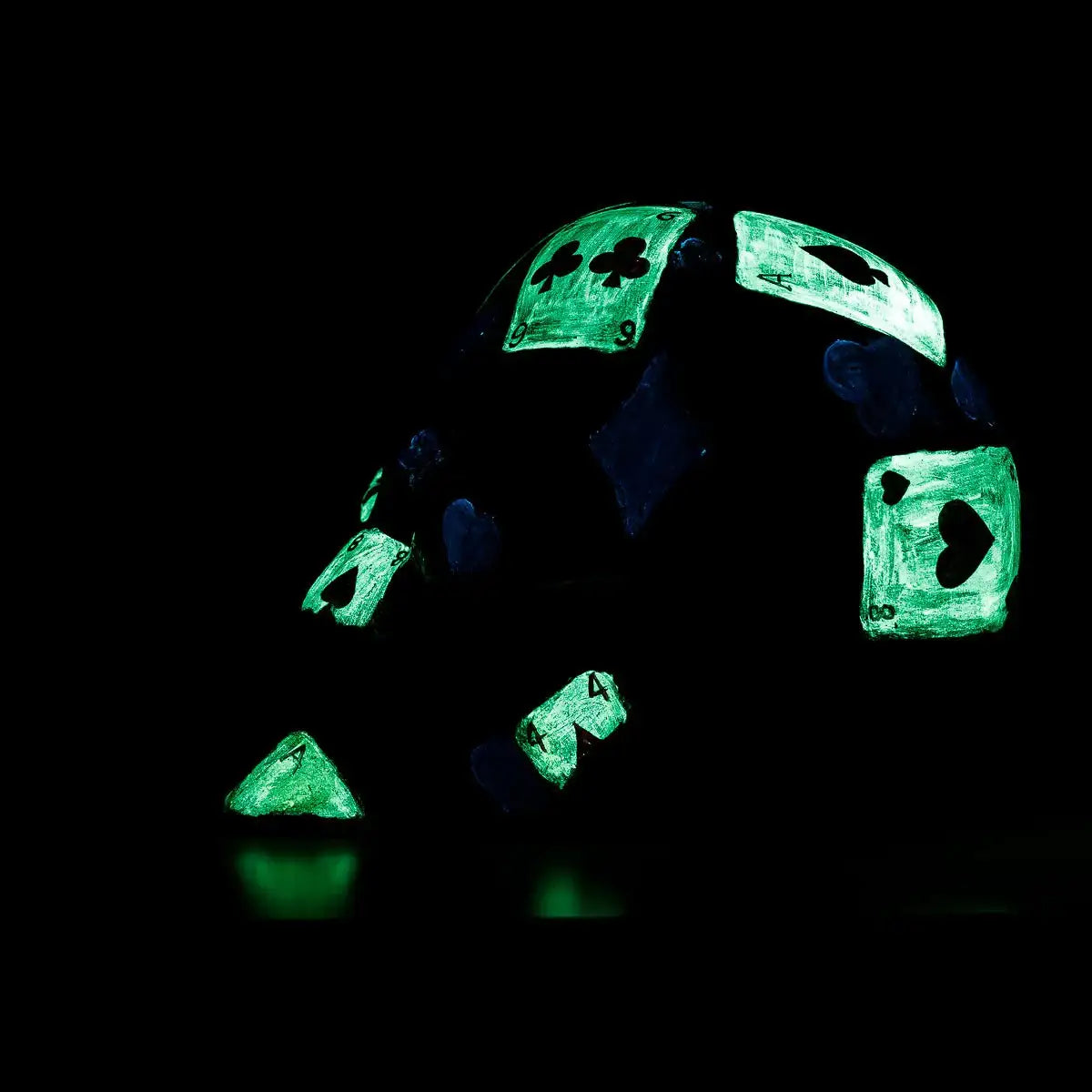 Poker Face - Original Sculpture - SOLD by artist Becky Smith - Wyecliffe Galleries