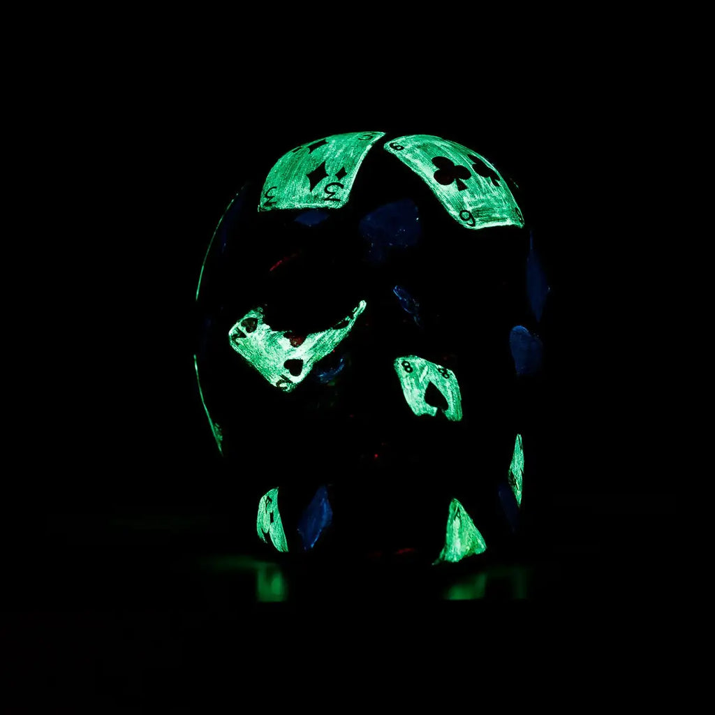 Poker Face - Original Sculpture - SOLD by artist Becky Smith - Wyecliffe Galleries