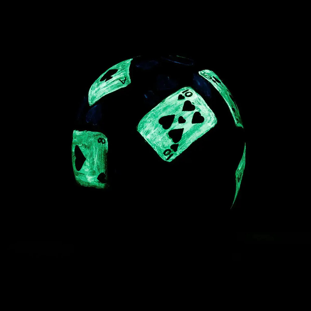 Poker Face - Original Sculpture - SOLD by artist Becky Smith - Wyecliffe Galleries