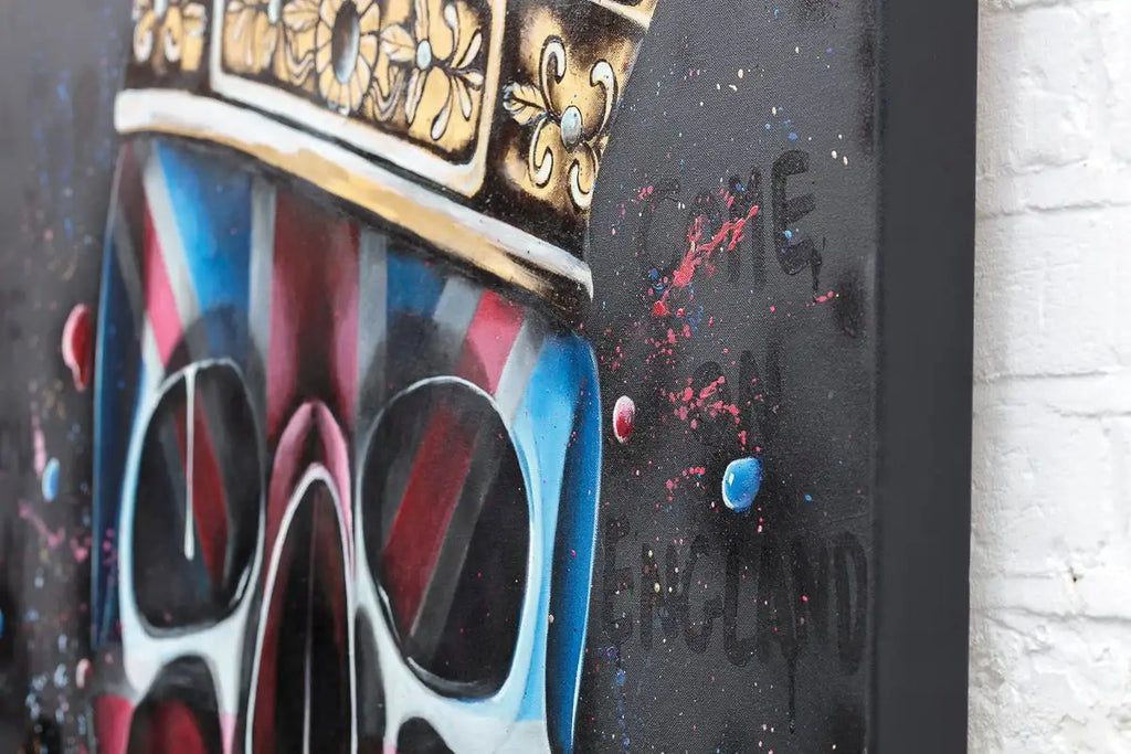 Pride In Britain - Original - SOLD by artist Becky Smith - Wyecliffe Galleries