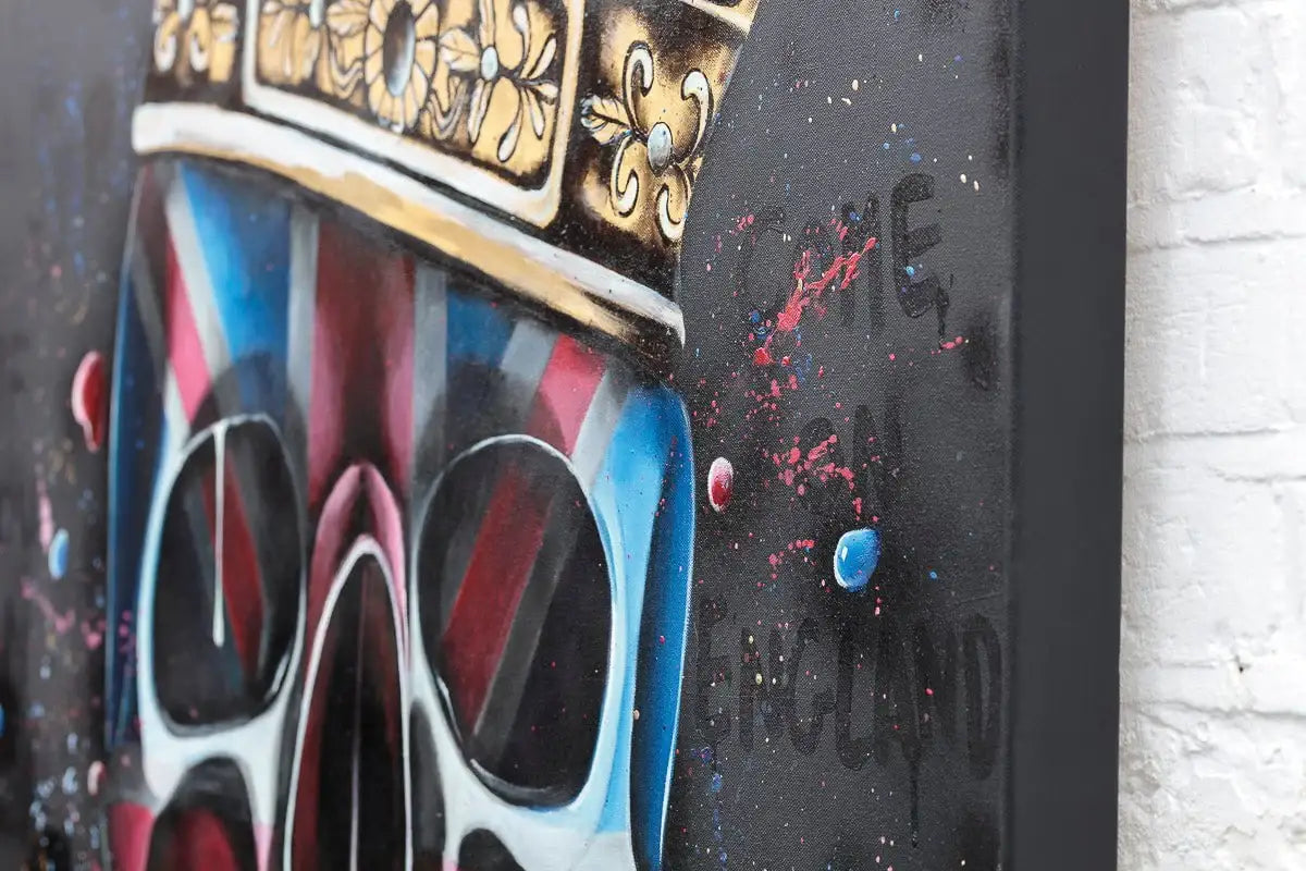 Pride In Britain - Original - SOLD by artist Becky Smith - Wyecliffe Galleries