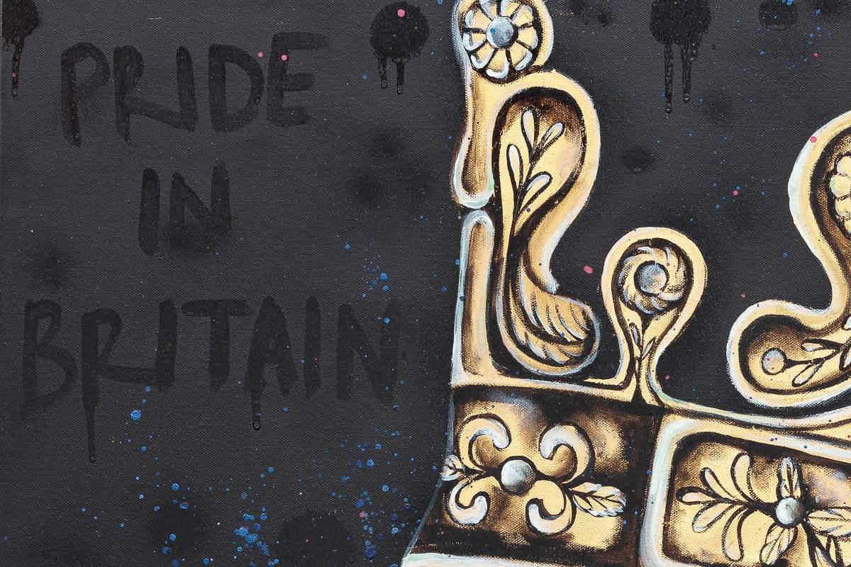 Pride In Britain - Original - SOLD by artist Becky Smith - Wyecliffe Galleries