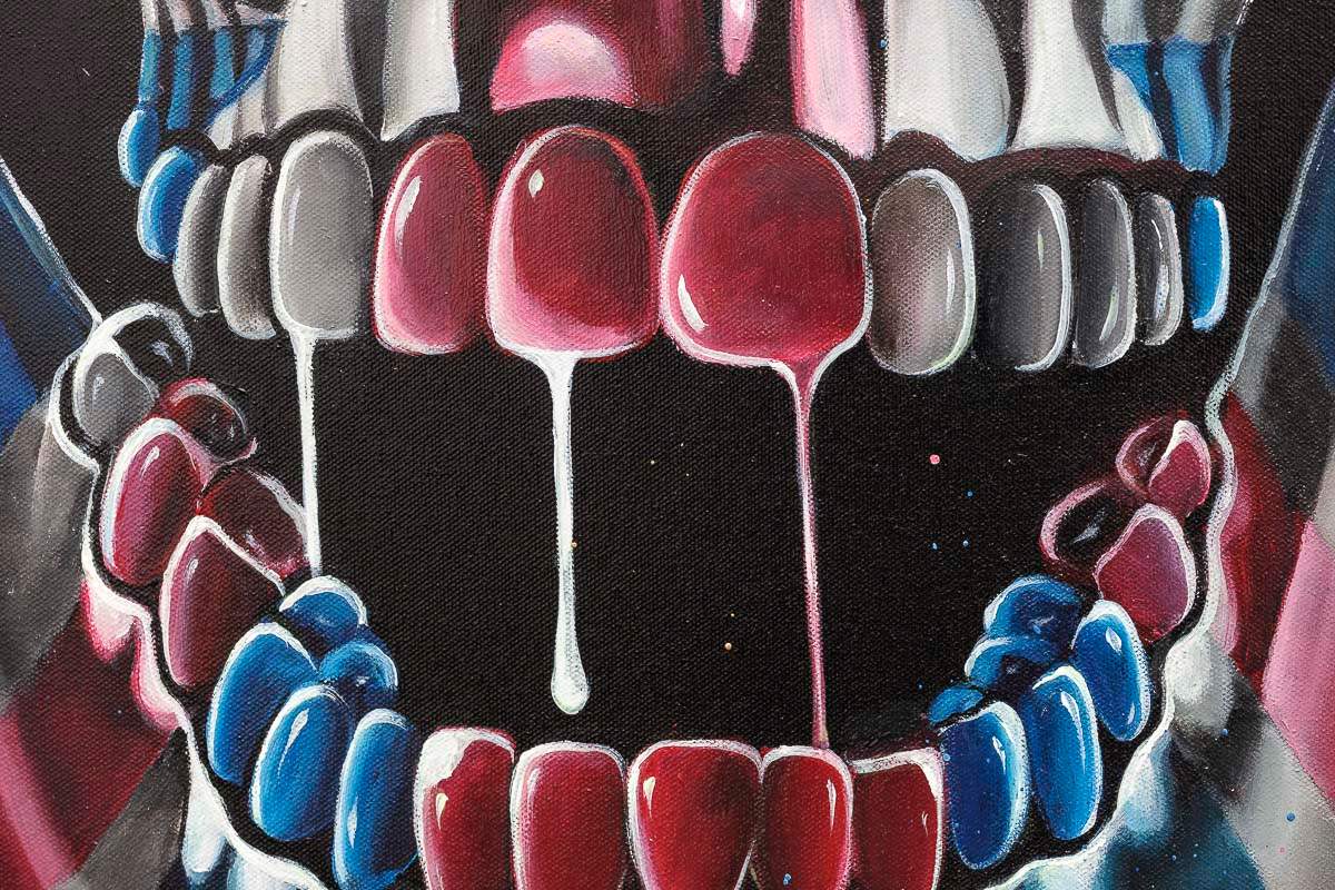 Pride In Britain - Original - SOLD by artist Becky Smith - Wyecliffe Galleries