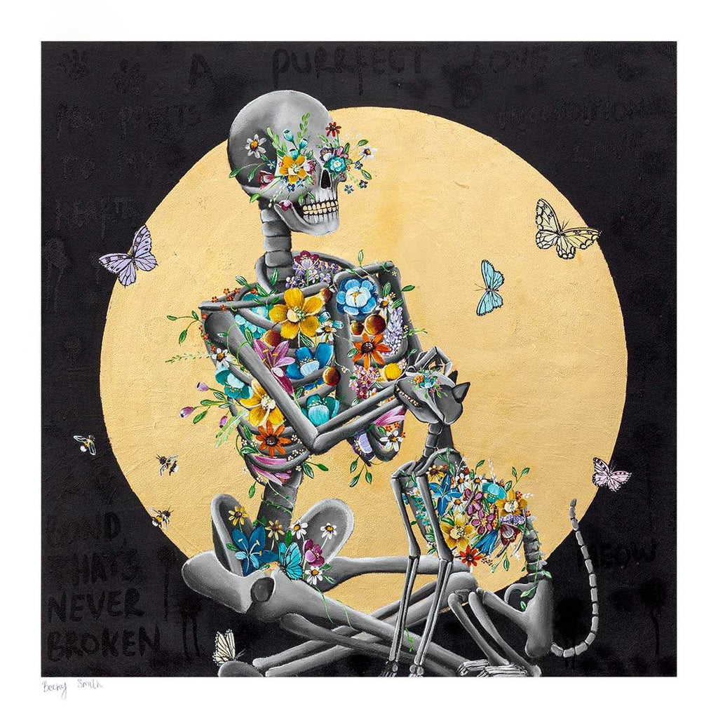 A Purrfect Love - Artist Proof by artist Becky Smith - Wyecliffe Galleries