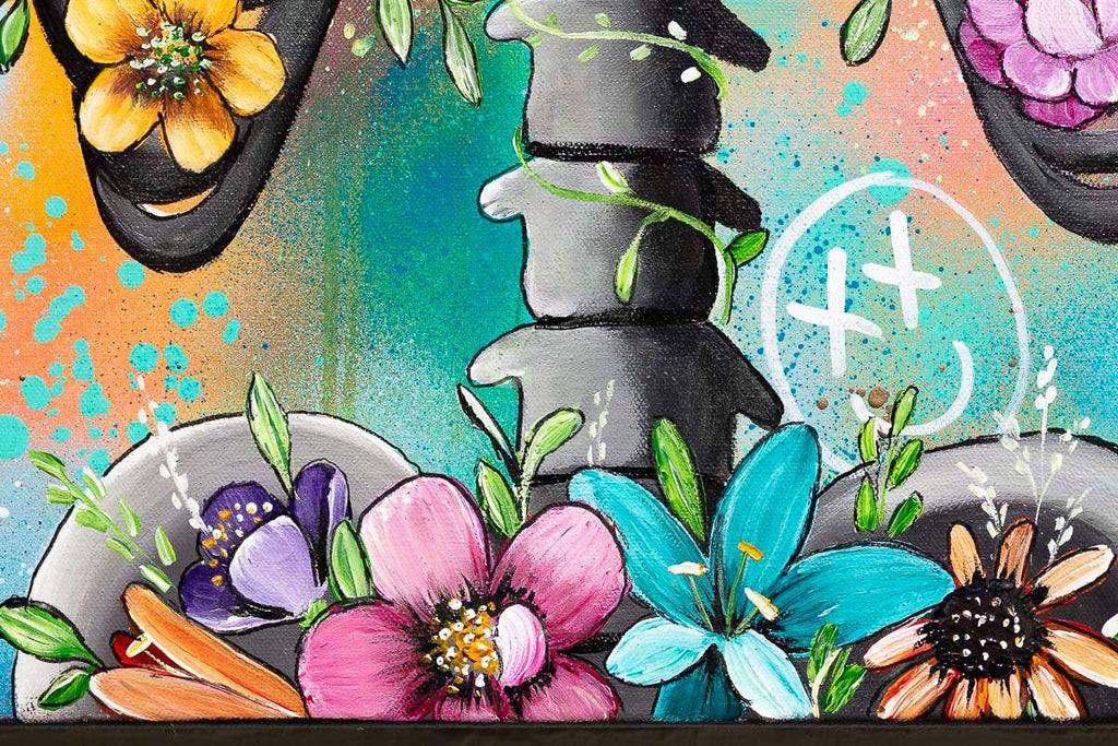 Pursuit Of Happiness - Original - SOLD by artist Becky Smith - Wyecliffe Galleries