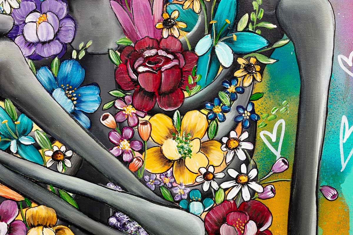 Pursuit Of Happiness - Original - SOLD by artist Becky Smith - Wyecliffe Galleries