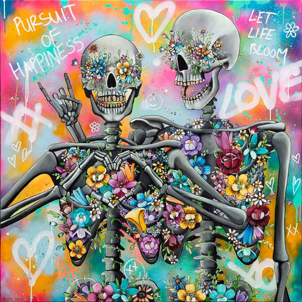 Pursuit Of Happiness - Original - SOLD by artist Becky Smith - Wyecliffe Galleries