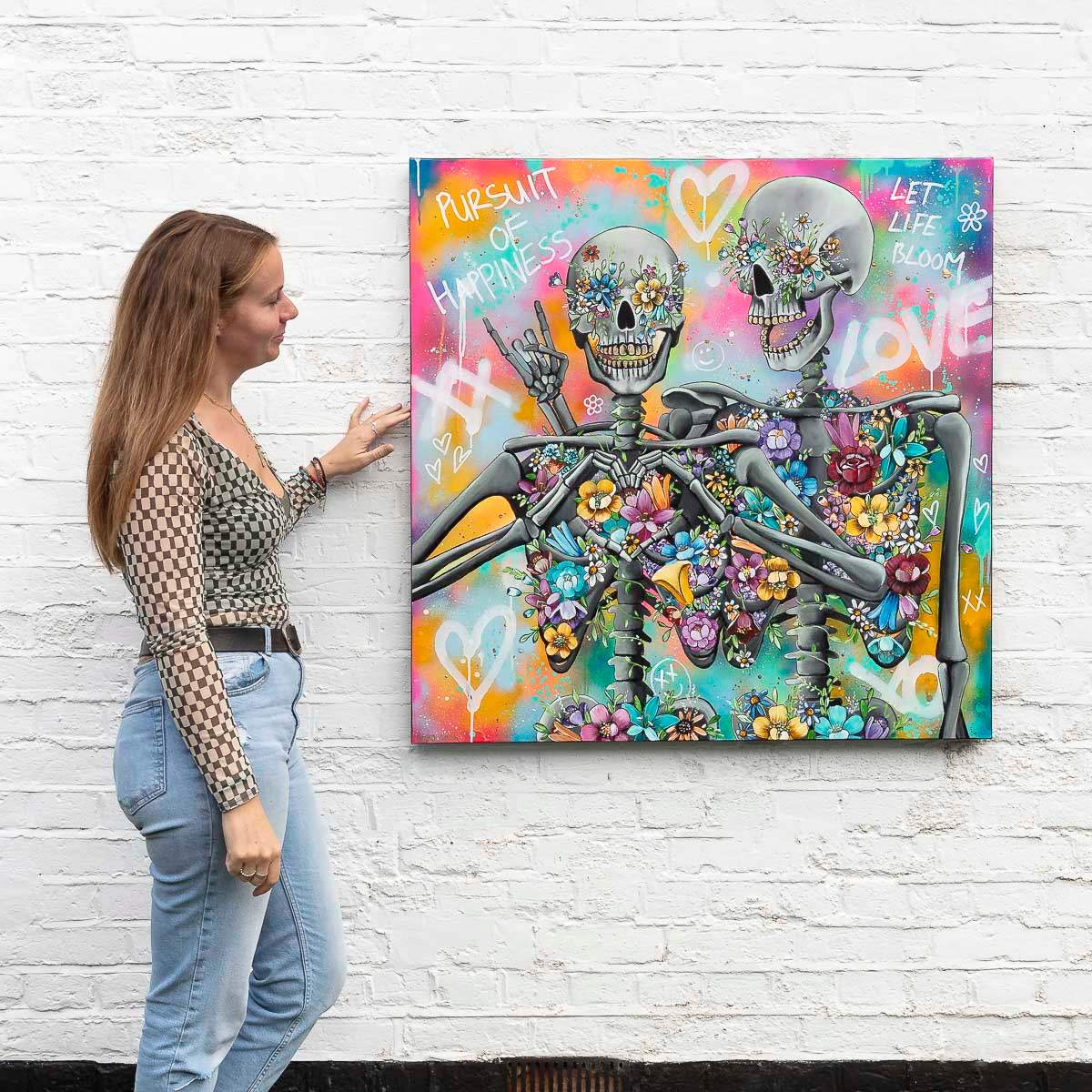 Pursuit Of Happiness - Original - SOLD by artist Becky Smith - Wyecliffe Galleries