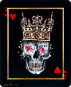 Queen Of Hearts - Acrylic Edition by artist Becky Smith - Wyecliffe Galleries