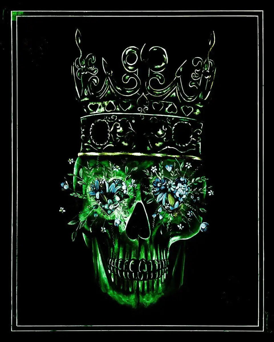 Queen Of Hearts - Original - SOLD by artist Becky Smith - Wyecliffe Galleries