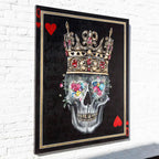 Queen Of Hearts - Original - SOLD by artist Becky Smith - Wyecliffe Galleries
