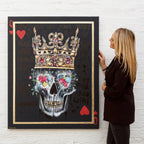 Queen Of Hearts - XL Deluxe Edition by artist Becky Smith - Wyecliffe Galleries