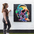 Rave To The Grave - Original by artist Becky Smith - Wyecliffe Galleries