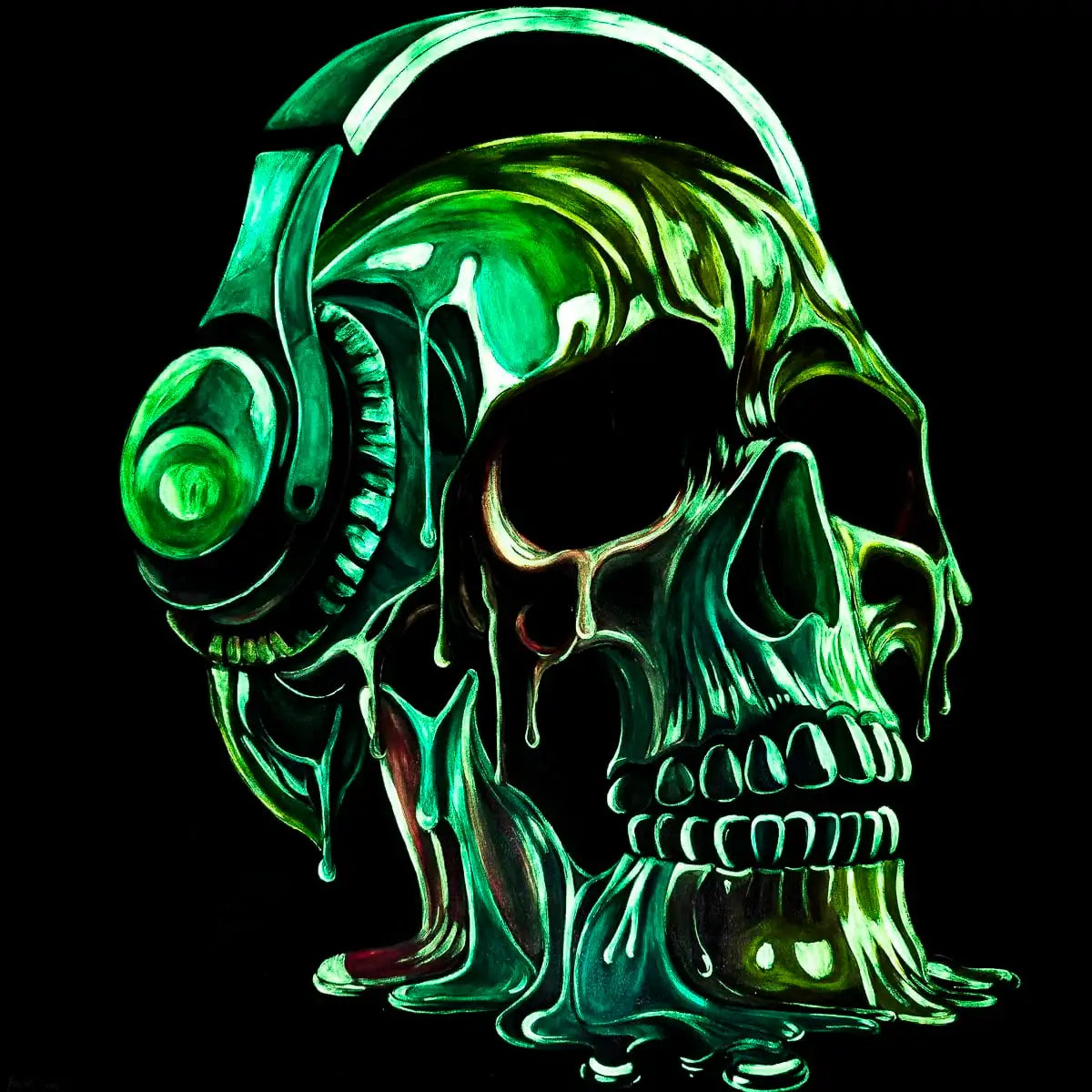 Rave To The Grave - Original by artist Becky Smith - Wyecliffe Galleries