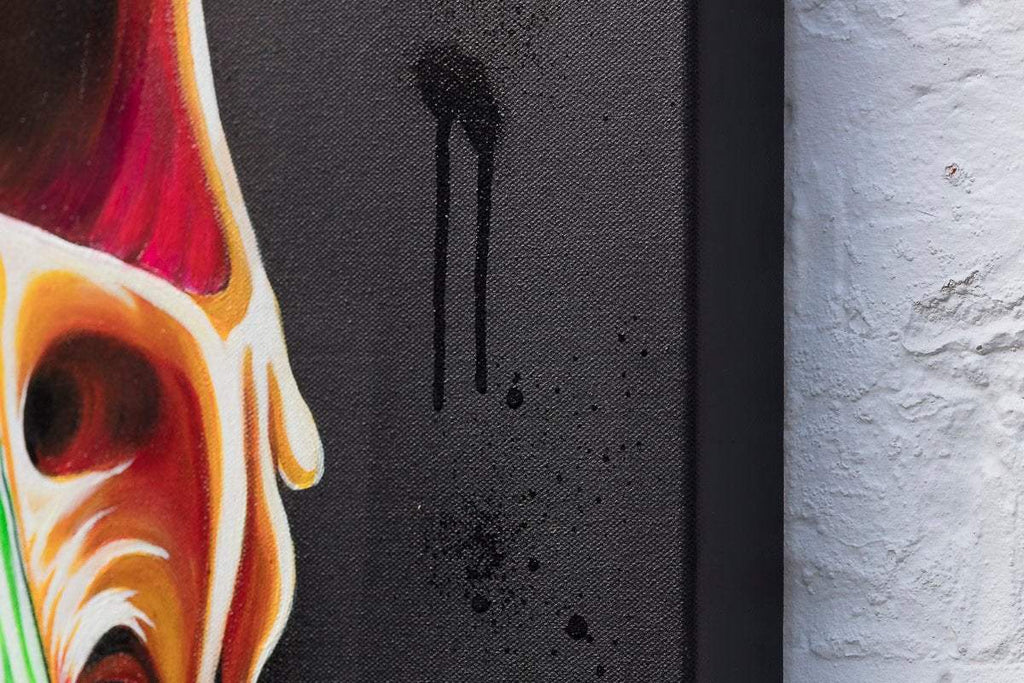 Rave To The Grave - Original by artist Becky Smith - Wyecliffe Galleries