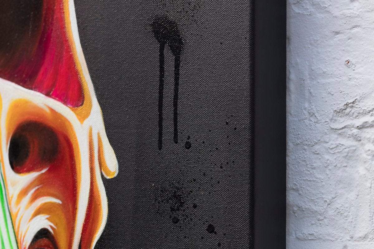 Rave To The Grave - Original by artist Becky Smith - Wyecliffe Galleries