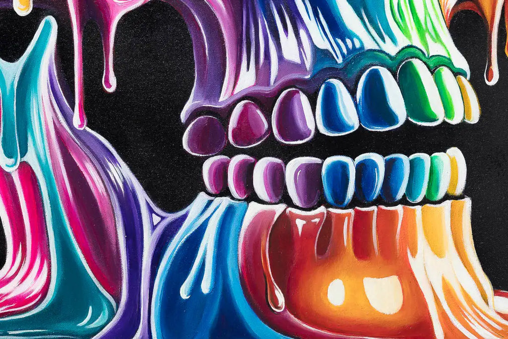 Rave To The Grave - Original by artist Becky Smith - Wyecliffe Galleries