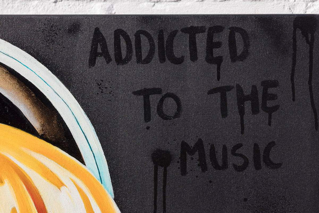 Rave To The Grave - Original by artist Becky Smith - Wyecliffe Galleries