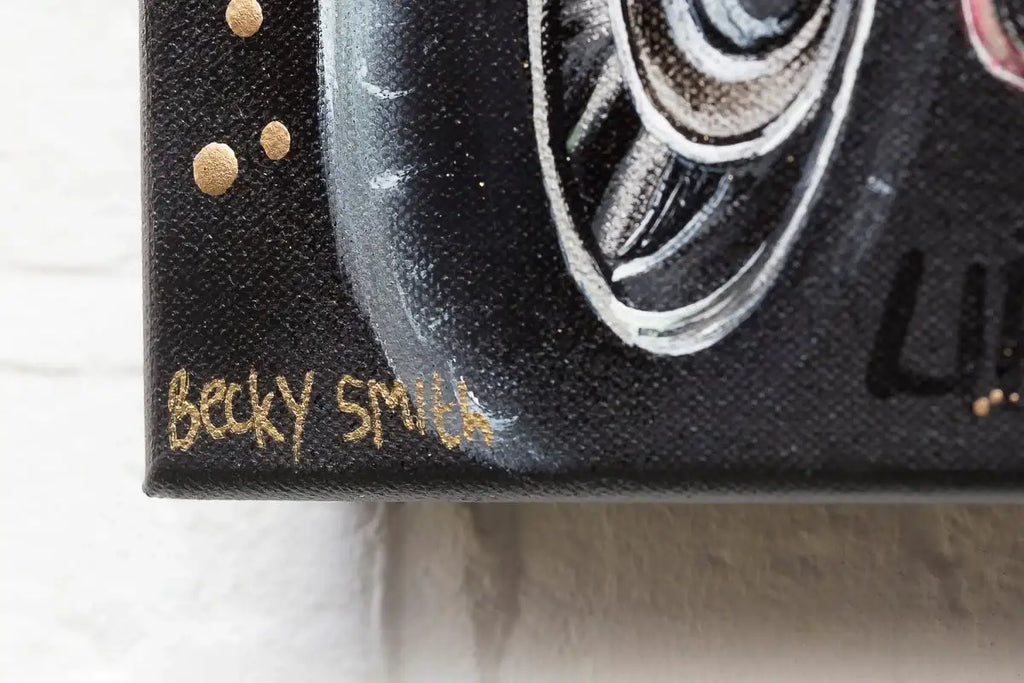 Ride or Die - Original - SOLD by artist Becky Smith - Wyecliffe Galleries