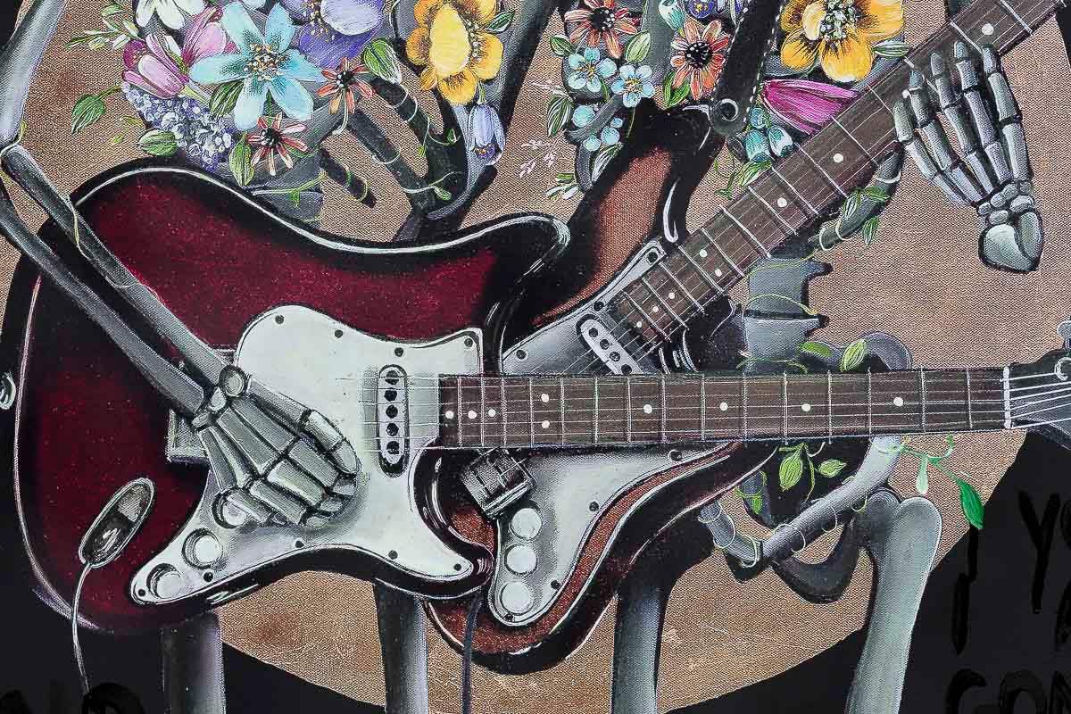 She's Electric - Deluxe Edition (Box Canvas) by artist Becky Smith - Wyecliffe Galleries