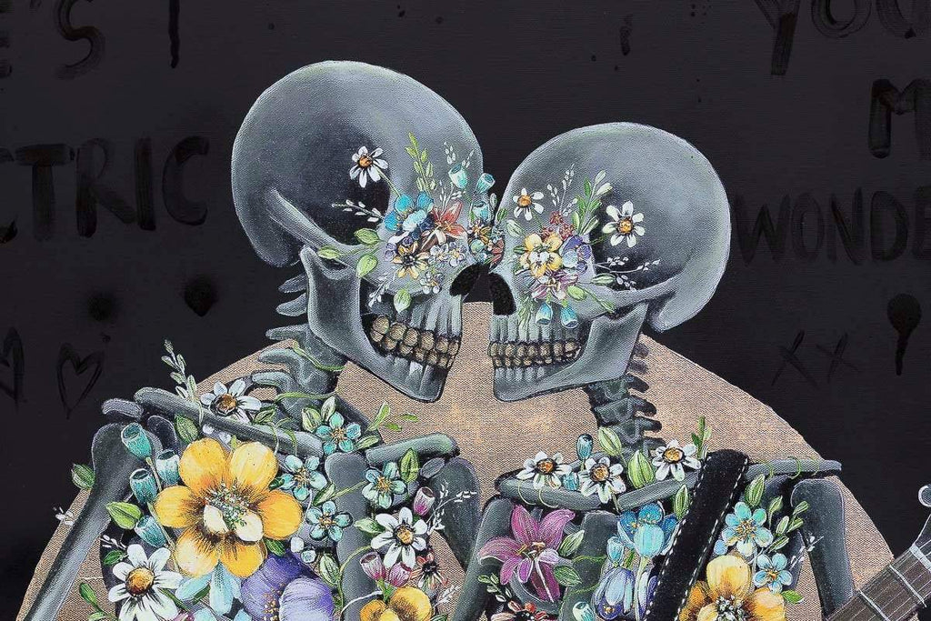 She's Electric - Deluxe Edition (Box Canvas) by artist Becky Smith - Wyecliffe Galleries